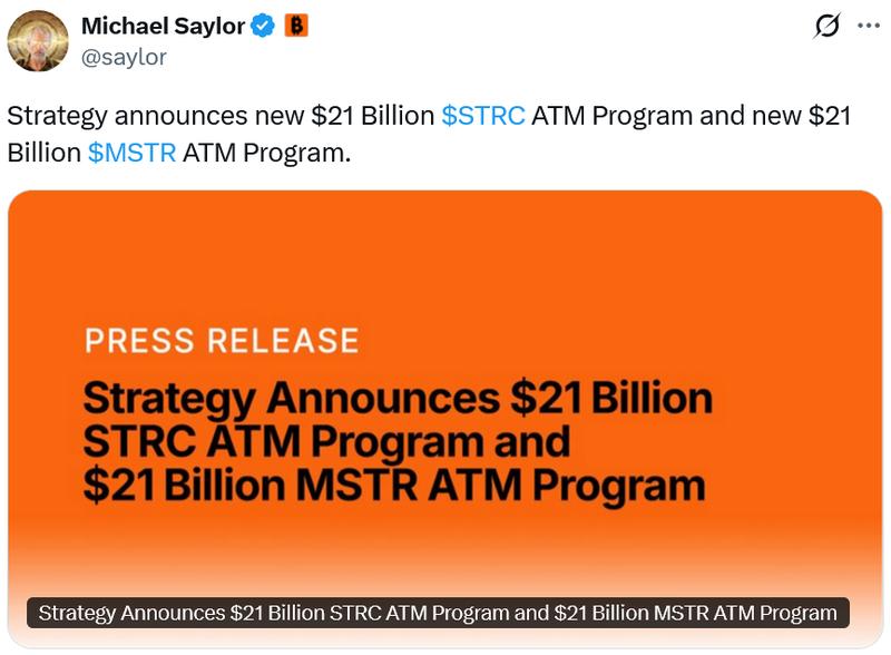 Strategy capital raising breakdown