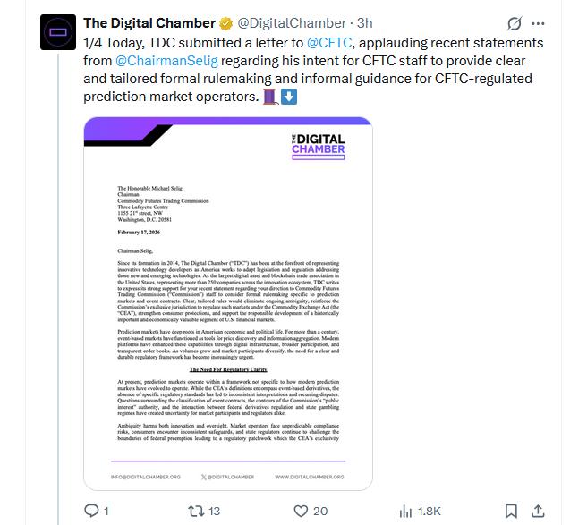 The Digital Chamber letter
