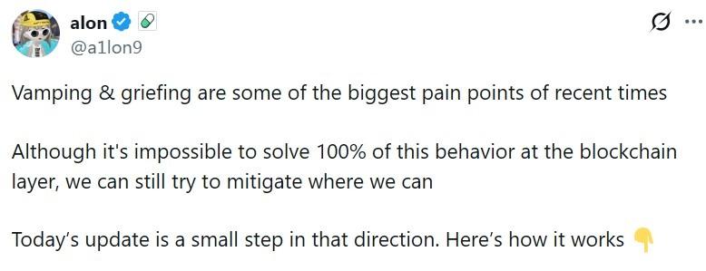Pump.fun fee redirect update