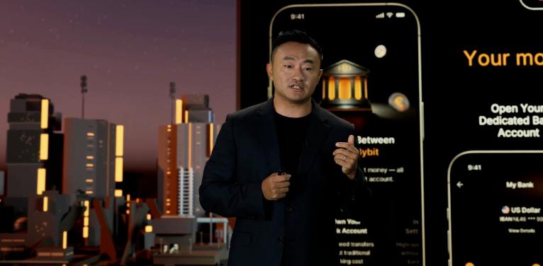 Bybit CEO Ben Zhou announced the company's plan to launch banking services