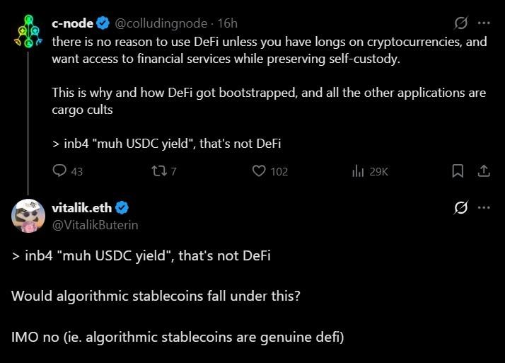 Vitalik Buterin statement