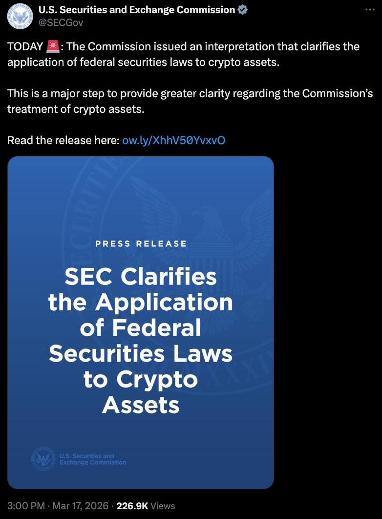 Cryptocurrencies, Law, Security, SEC, United States
