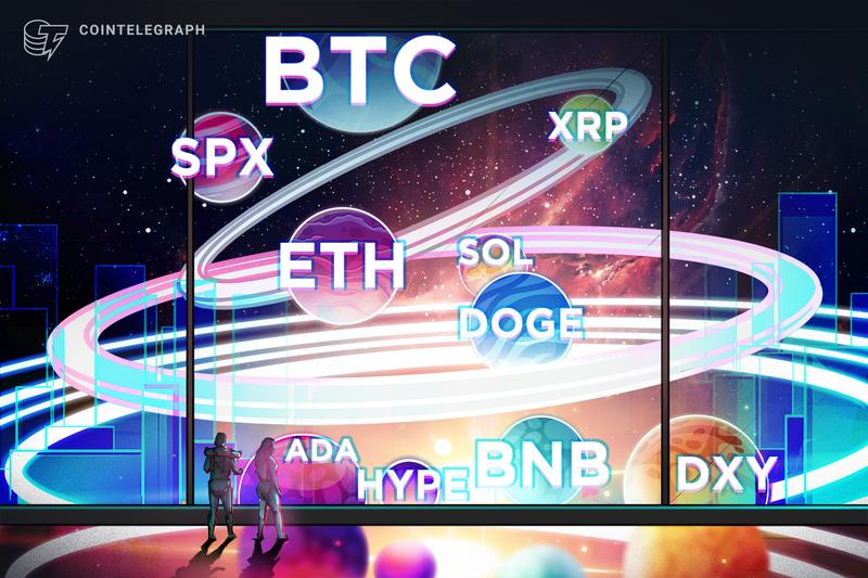 Market Analysis 3/16: SPX, DXY, BTC, ETH, BNB, XRP, SOL, DOGE, ADA, HYPE Price Forecasts