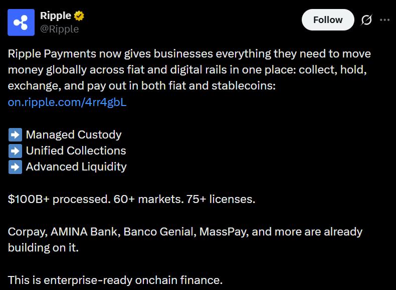 Ripple payments workflow diagram