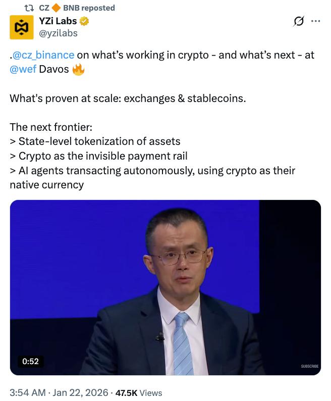Former Binance CEO Changpeng Zhao