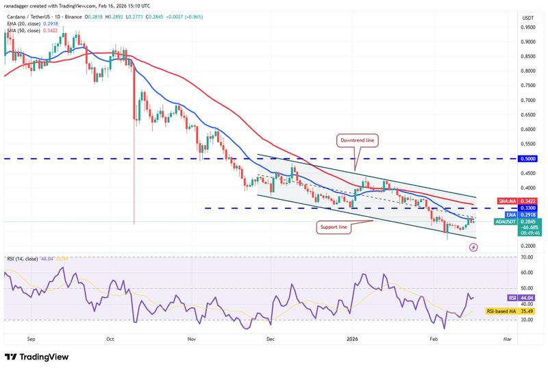 ADA/USDT daily chart