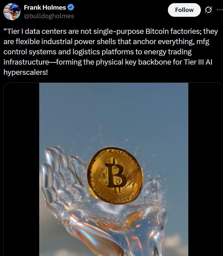 Frank Holmes social media post