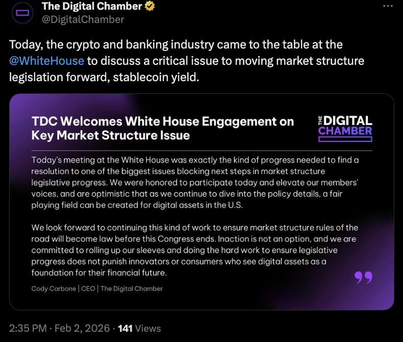 The Digital Chamber statement