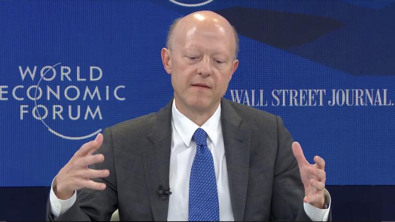 Circle CEO Jeremy Allaire discusses yield-bearing stablecoins on a World Economic Forum panel