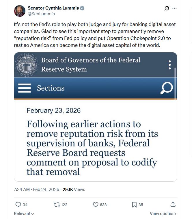 Cynthia Lummis X post