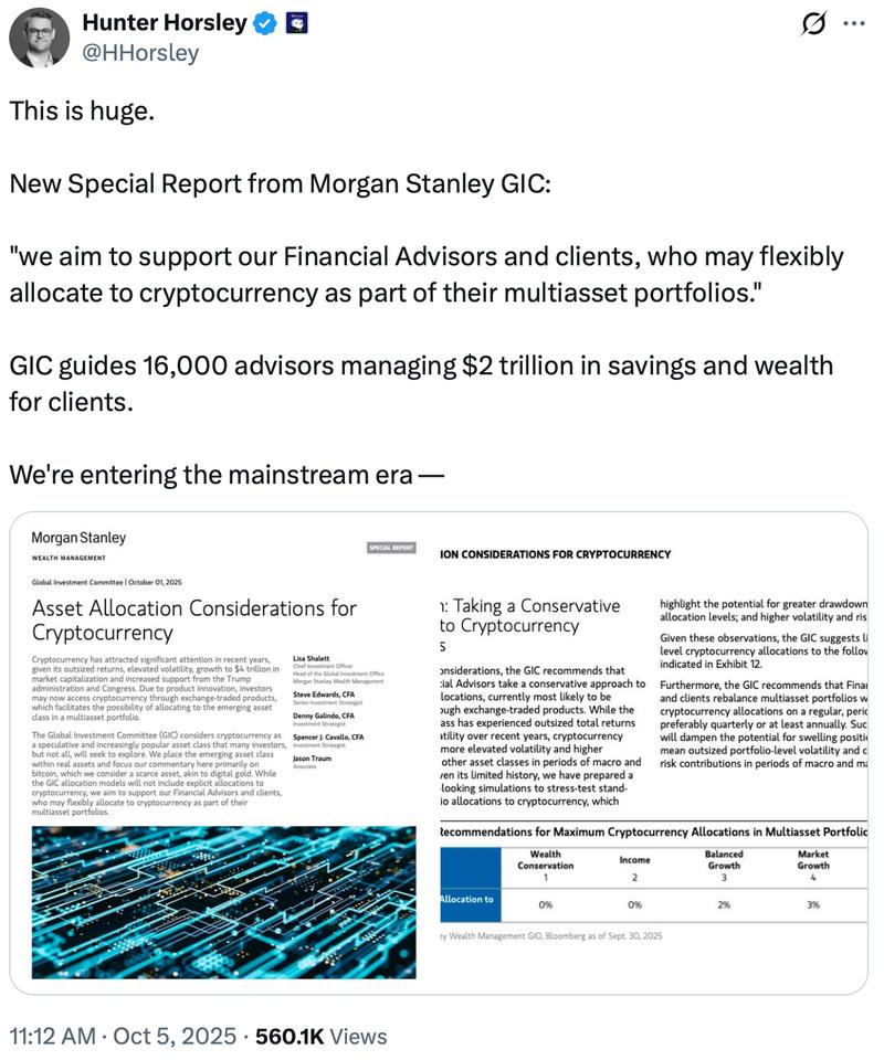Europe, European Union, Morgan Stanley