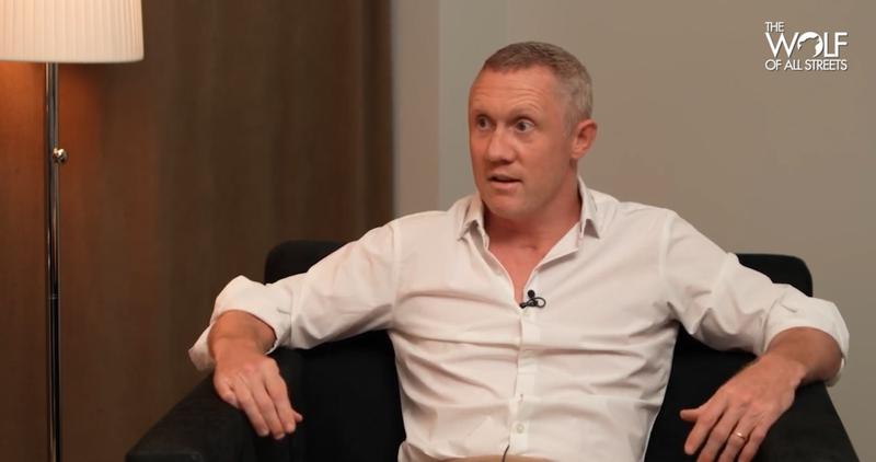 Stephen Gregory appearing on The Wolf Of All Streets Podcast in 2023