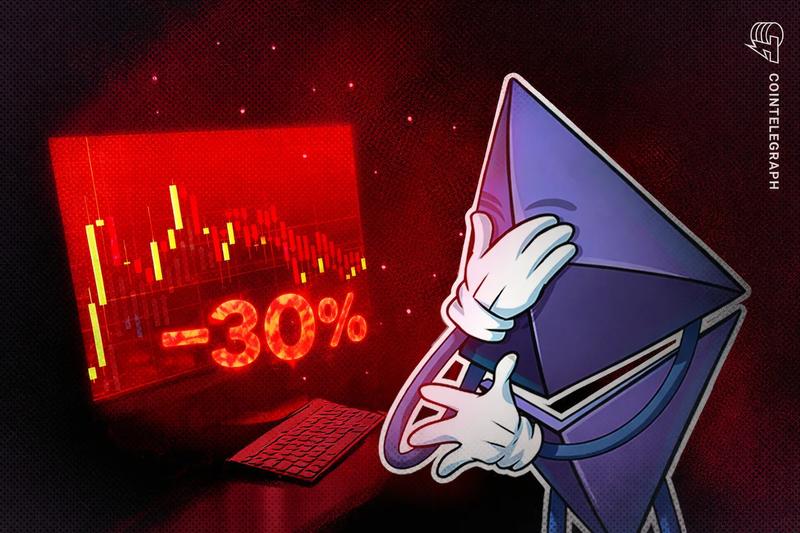 ETH plunges 30% to spearhead cryptocurrency market decline: Bottom price targets analyzed