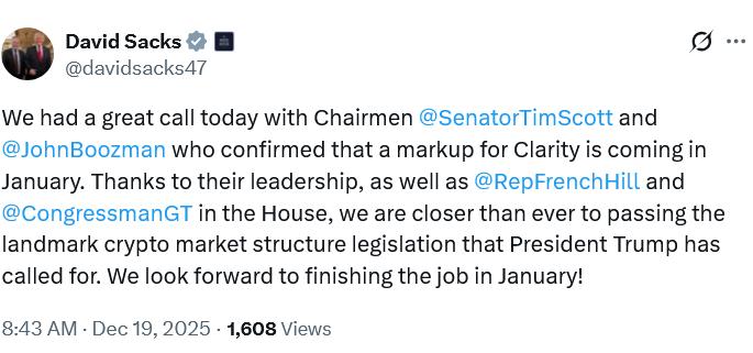 David Sacks statement