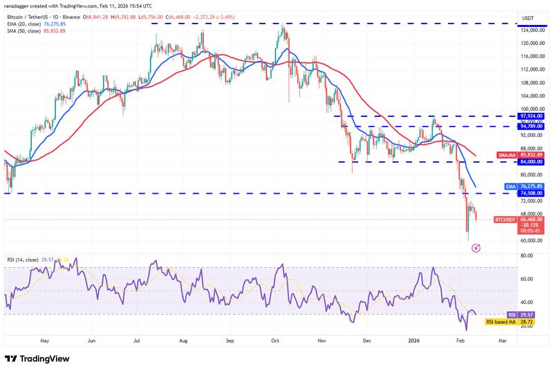 BTC/USDT daily chart