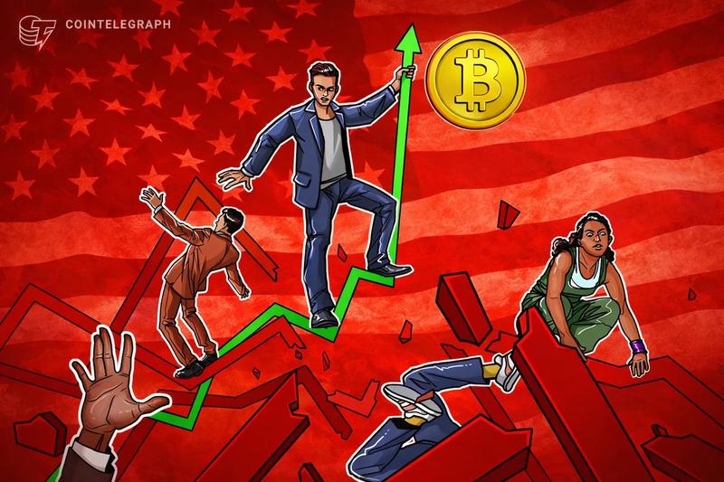 Bitcoin Faces Recession Test as US Downturn Probability Approaches 50%