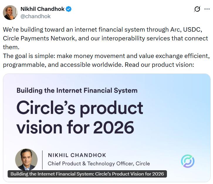 Circle infrastructure roadmap